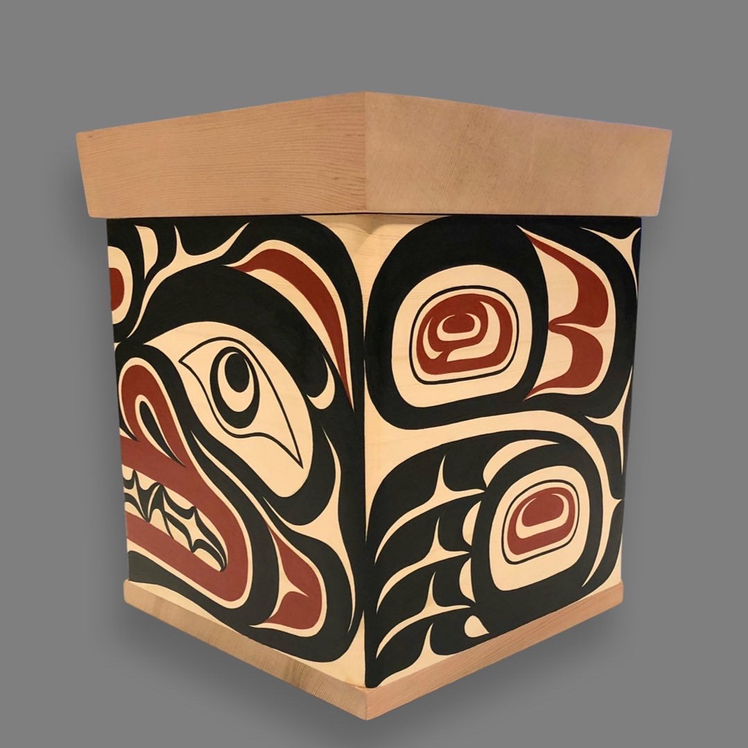 Grizzly Bear Bentwood Box